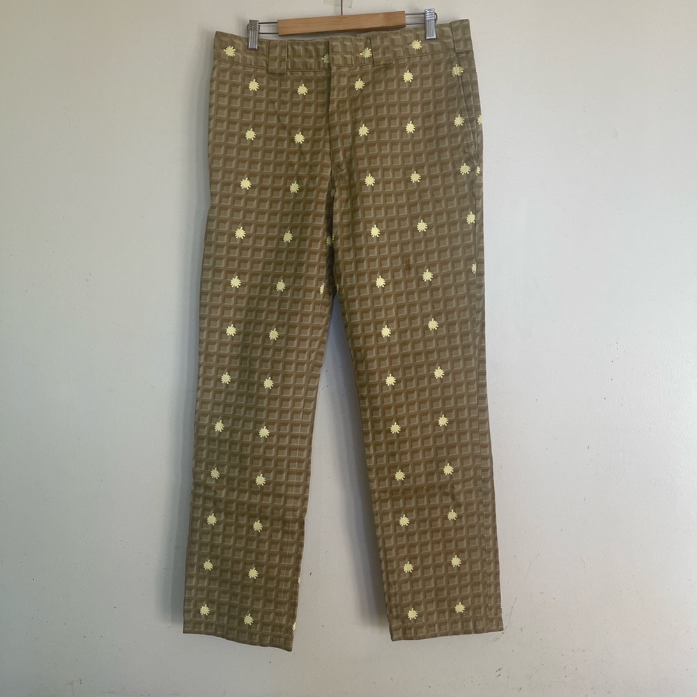 Billionaire Boys Club Beige Waffle Pants